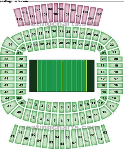 jordan hare stadium seating chart Jordan Hare Stadium Seating Chart